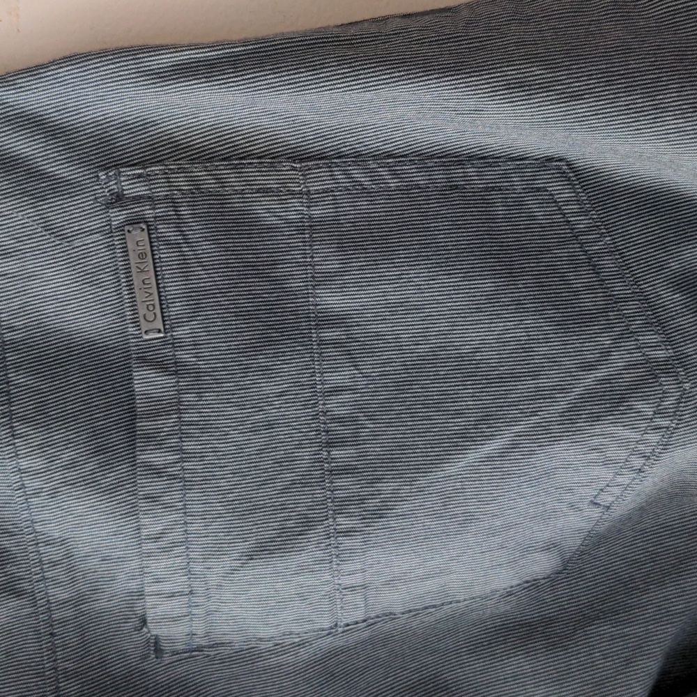 Calvin Klein slim fit pinstripe pants 29 x 30